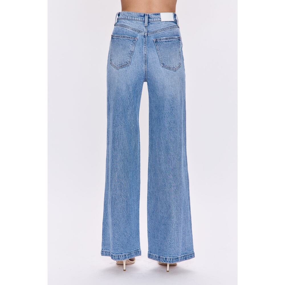 pistola Light Blue Wide Leg Jeans - Picture 10 of 10